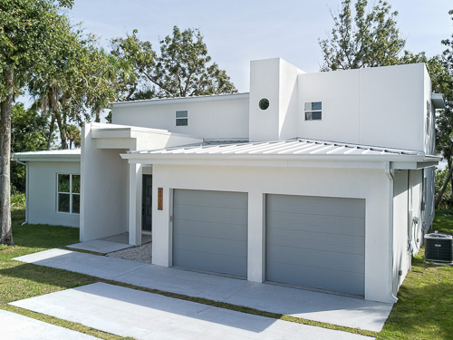 Residential Construction Custom Contemporary Home Palm Bay Florida